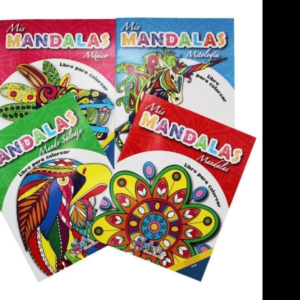 LIBRO PCOLOREAR MIS MANDALAS GARCIA 4T 1361 32PAG. C.100
